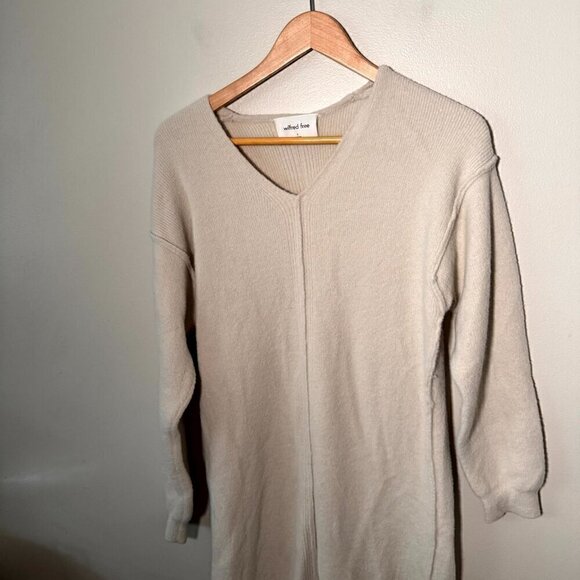 NWT Wilfred Free Hush  Knit V-Neck Dress S - Picture 4 of 9